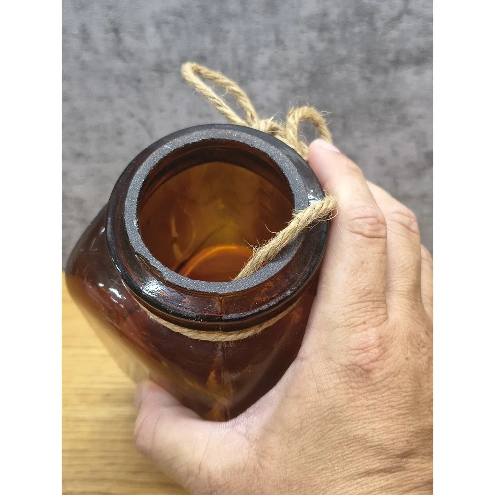 Johnson&Johnson Brown Medical Supply Jar